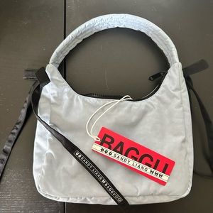 Sandy Liang x Baggu Powder Blue mini bow bag.